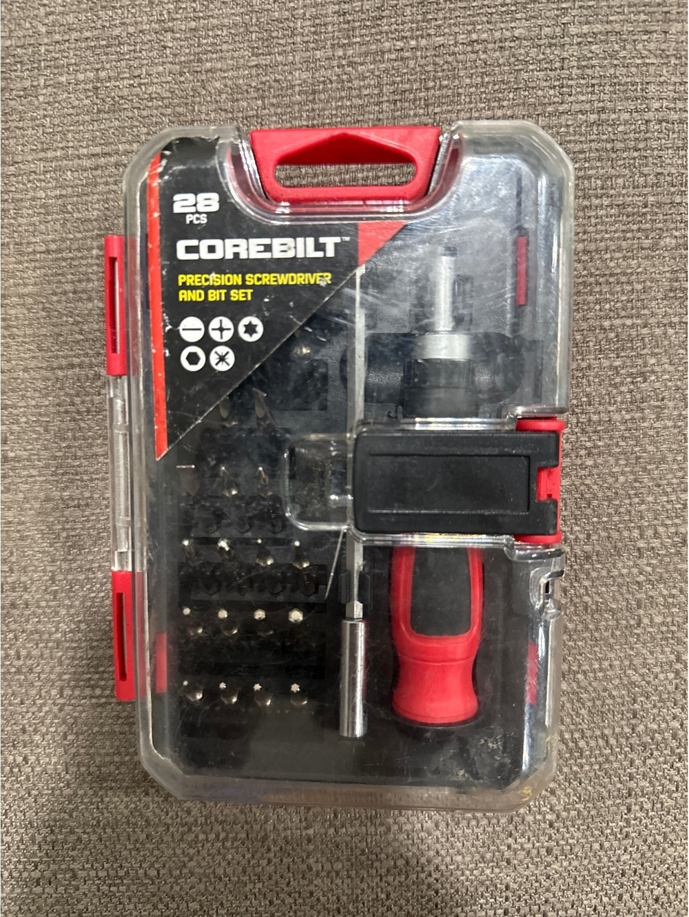 Corebilt 28 Piece Precision Screwdriver and Bit Tool Set,